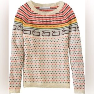 Woolrich Vintage Women's Fair Isle Sweater Size L EUC